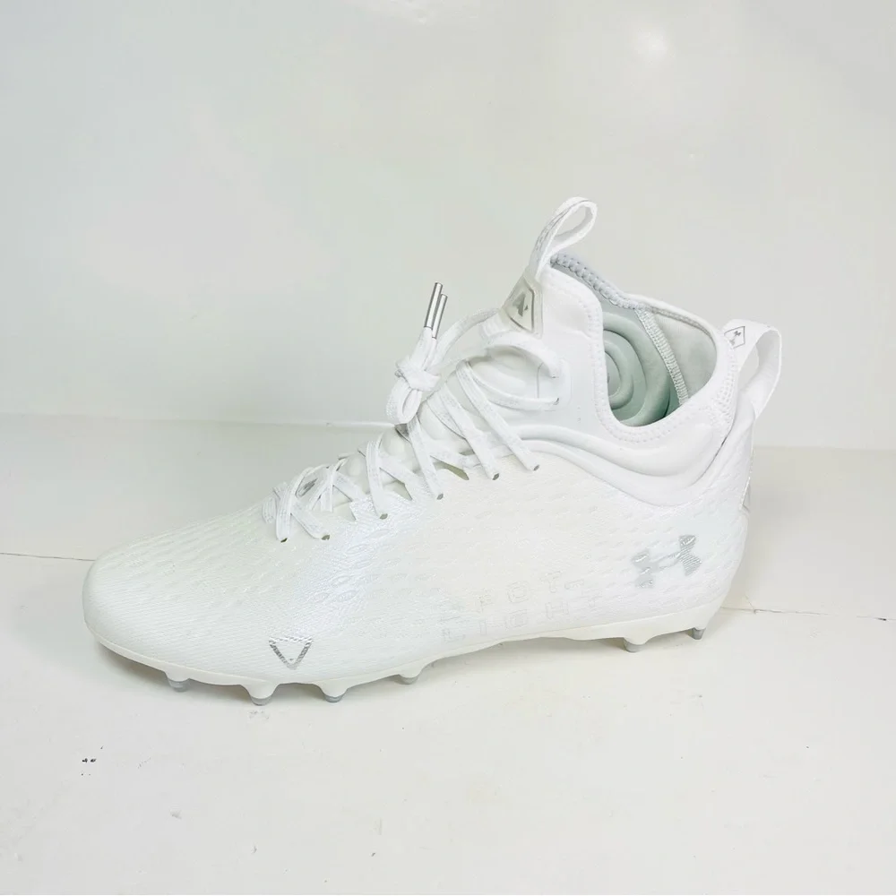 Under armour Sportlight Lux MC 2.0 Mens Football‎ Cleats White Size 11.5.